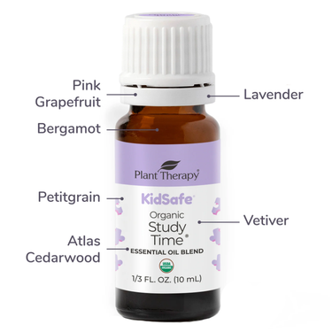 Organic Study Time KidSafe Essential Oil - Plant Therapy